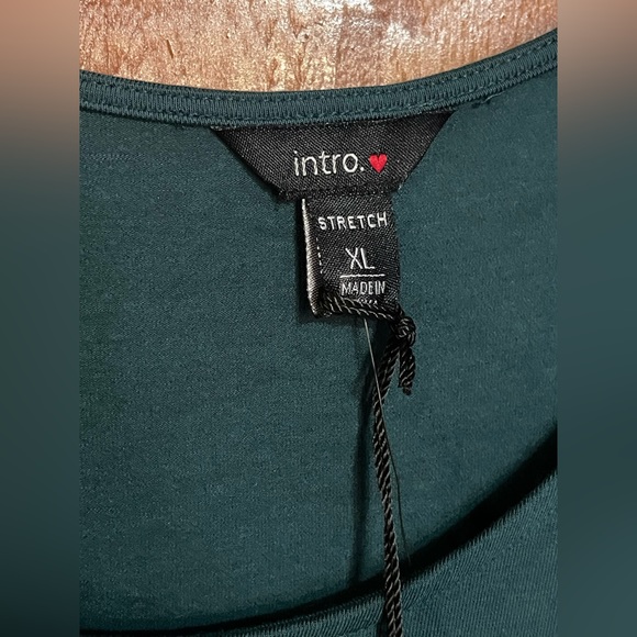 NWT Intro. Stretch Long Sleeve Dress Sz XL - Picture 6 of 9